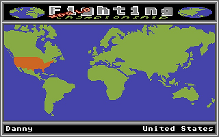 World Fighting Championship atari screenshot